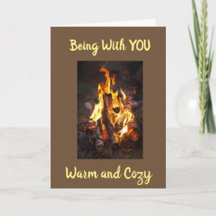 OP ONS JUBILEUM "GEZELLIG WORDEN" FEESTDAGEN KAART