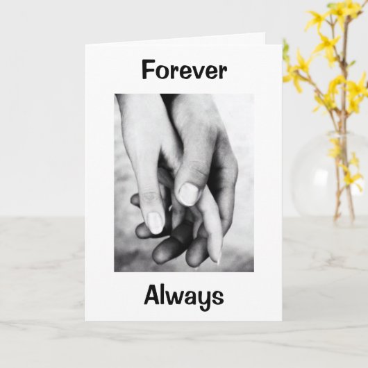 OP "ONS JUBILEUM" VOOR ALTIJD U EN MIJ! KAART (Gele Bloem)