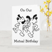 OP ONZE "WEDERZIJDSE TWERDAG" DOET IK HAPPY DANCE! KAART (Gele Bloem)