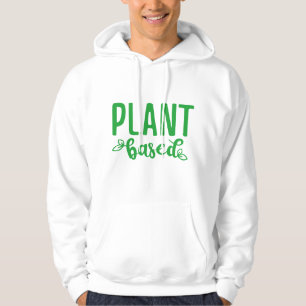 Op plant gebaseerd hoodie