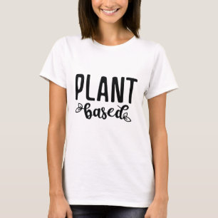 Op plant gebaseerd t-shirt