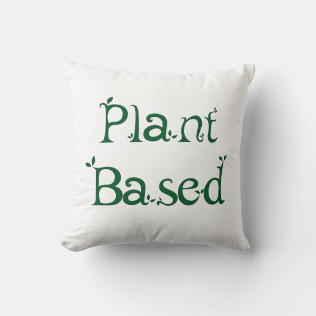 Op Planten Gebaseerd Kussen (Voorkant)