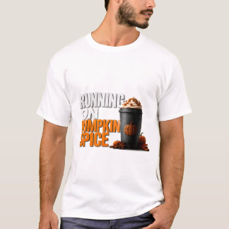 🎃 Op pompoengewürz Lopen Herfst Halloween Citaat T-shirt