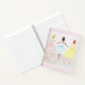 Op punt balletdansers notitieboek (Binnen)