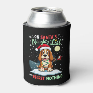 Op Santa's Kerstmis Stoute Lijst Berouw Niks Basse Blikjeskoeler