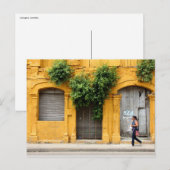 Op straat, Cartagena, Colombia Briefkaart (Voorkant / Achterkant)