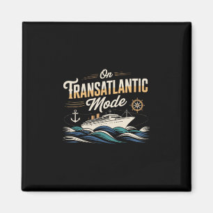 Op Transatlantische Modus T-shirt Transatlantische Magneet