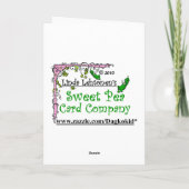 OP UW 40e VERJAARDAG-SMS-HULP Kaart (Achterkant)