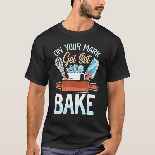 Op uw teken krijgen set bakerbaking offerte t-shirt (Voorkant)