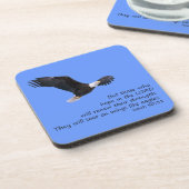 Op vleugels als Eagles Onderzetters (Linkerzijde)