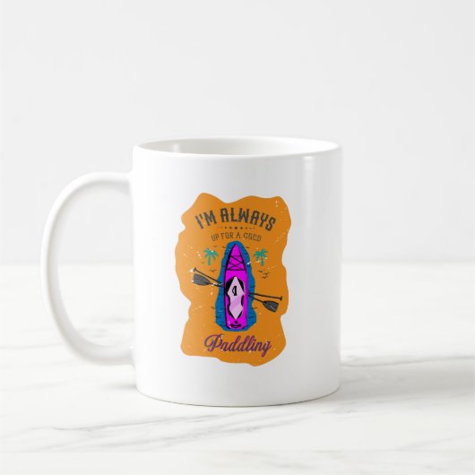 Op voor een goede peddelende SUP Koffiemok (Links)