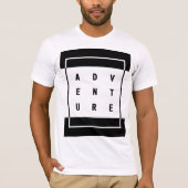 Op weg avontuur t-shirt (Voorkant)