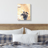 Op weg naar... canvas afdruk (Insitu (Slaapkamer))