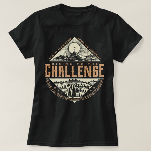  op weg naar de Challenge CC Essentials T-shirt (Design voorkant)