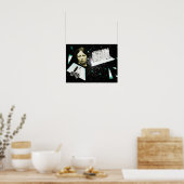 Op weg naar de volgende wereld poster (Keuken)