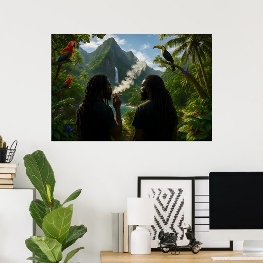 Op weg naar het orakel poster (Thuiskantoor)