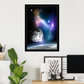 Op weg naar huis poster (Thuiskantoor)