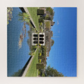 Op weg naar Walmer Castle over de brug Legpuzzel (Horizontaal)