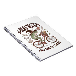 Op Weg Om Boeken Te Hamsteren En Chaos Te Veroorza Notitieboek