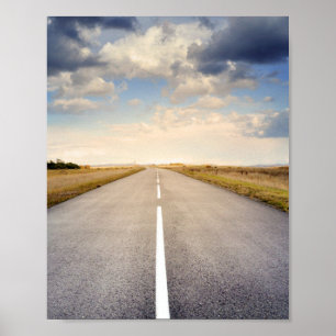Op weg poster