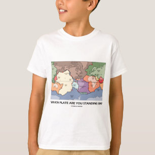 Op welk Bord sta je? (Bord tektonica) T-shirt