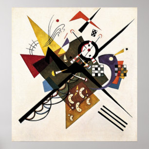 Op White II - Wassily Kandinsky Poster