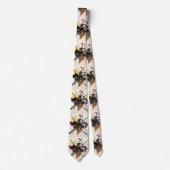 Op White II - Wassily Kandinsky Stropdas (Voorkant)