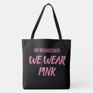 Op woensdag Draag we Roze Draagtas
