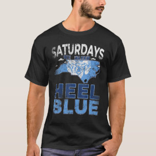 Op zaterdag hebben we de Hiel Blue  staat Nort geb T-shirt