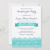 Op Zee Bachelorette Party Kaart (Voorkant)