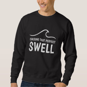 Op zoek naar dat perfecte Swell Surfing Surf Waves Trui