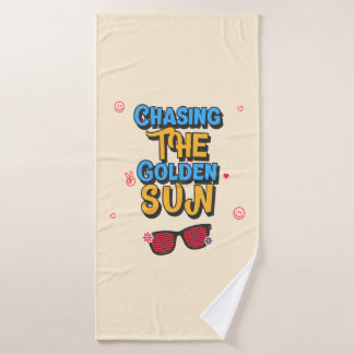 Op zoek naar de Golden Sun Badhanddoek