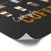 Op zoek naar Delicious Coffee Drink Poster (Hoek)