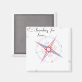 Op zoek naar Home Compass Magneet (Voorkant / Achterkant)