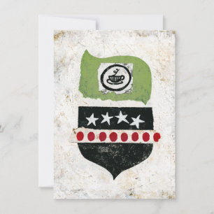 Op zoek naar koffie Wenskaart Kaart