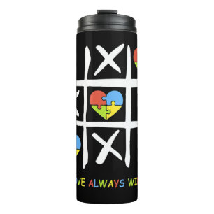 Op zoek naar t-shirt voor Autism Awareness, Autism Thermosbeker