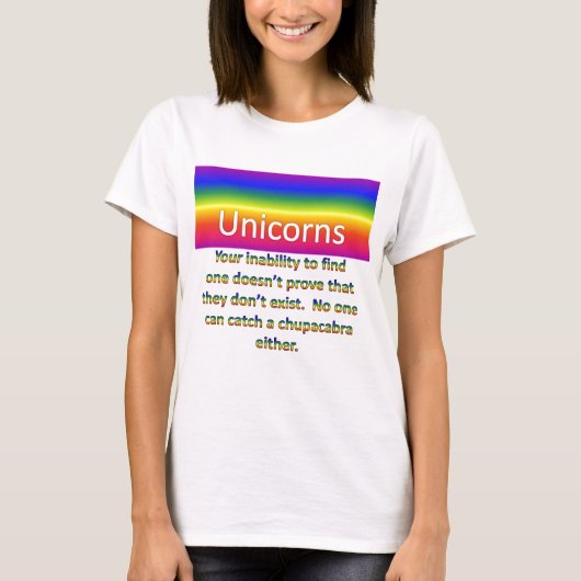 Op zoek naar Unicorns? T-shirt (Voorkant)