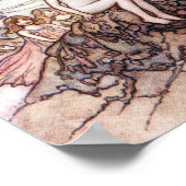 Op zoek naar waterbaby's van Warwick Goble Poster (Hoek)