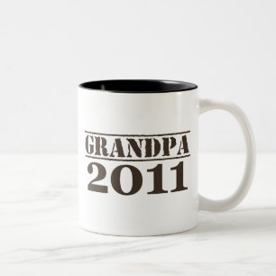 Opa 2011 tweekleurige koffiemok