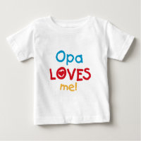 Opa aime mes t-shirts et cadeaux