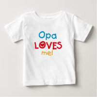 Opa aime mes t-shirts et cadeaux