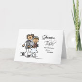 Opa, bedankt dat je me naar het altaar hebt gebrac (Voorkant)