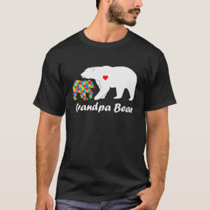 Opa Beer Autism Awareness Pop Pop Love Support T-shirt