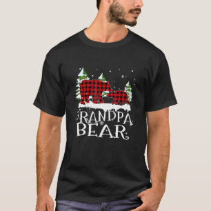 Opa Beer familie komt overeen met kerstpyjama rood T-shirt