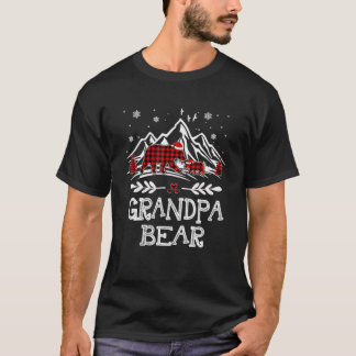 Opa Beer Red Buffalo Pset Grandpa Beer Pajama T-shirt