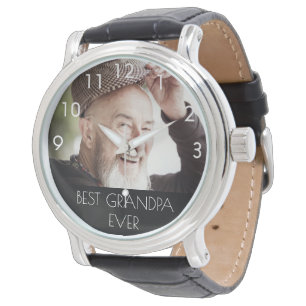 Opa beste opa ooit foto horloge