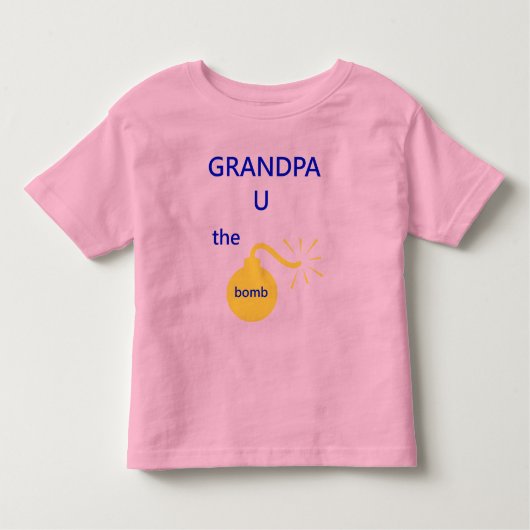 opa-bom kinder shirts (Voorkant)