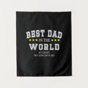 Opa citaten   Beste vader van de wereld Wandkleed