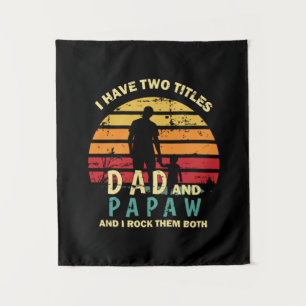 Opa citaten Papa en vader ik wieg hen Wandkleed