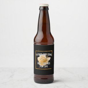 Opa citaten Vader en Zoon Beste Vriend Bier Etiket